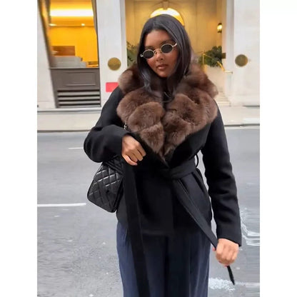 "Alessia" Pelzmantel