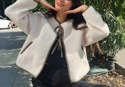 "Belinda" Cardigan mit Schleife